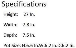 27" H Sansevieria Snake Plant - artificial agave – green color– with pot – from MOMO plant