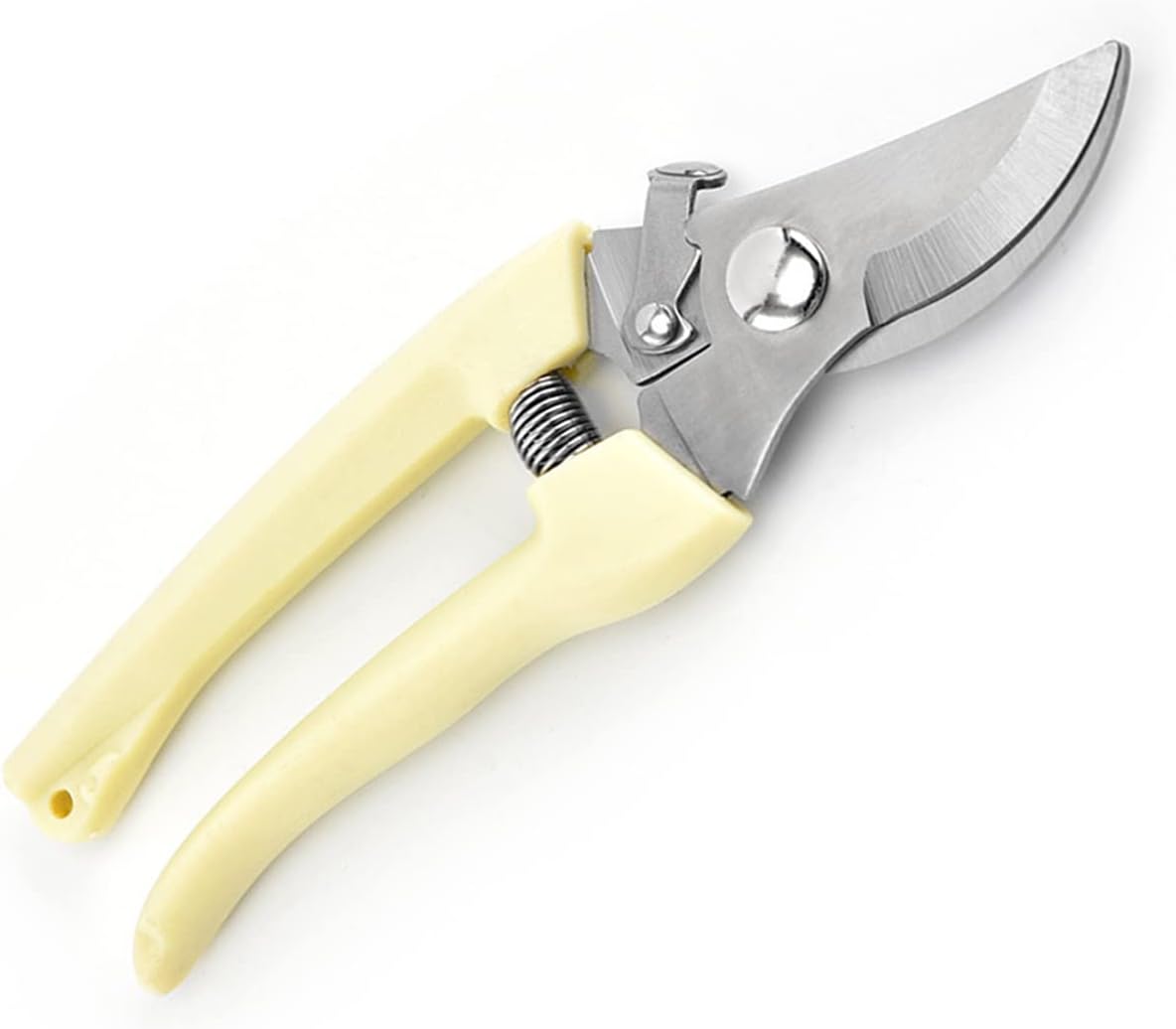 Curve Gardening Scissor with Sharp Stainless Steel Blade Garden Shears for Cutting Flowers Trimming Plants of Yard Florist Flower Rose Herb Hedge Bonsai and Fruits Picking