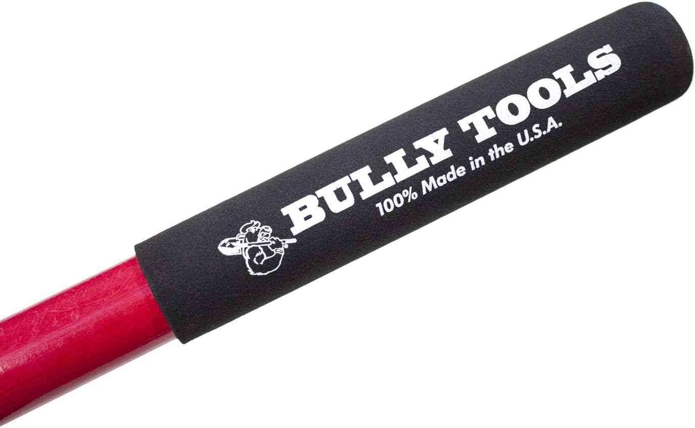 Bully Tools 92301 7 Gauge 16" Level Head Rake with Fiberglass Handle, 66"