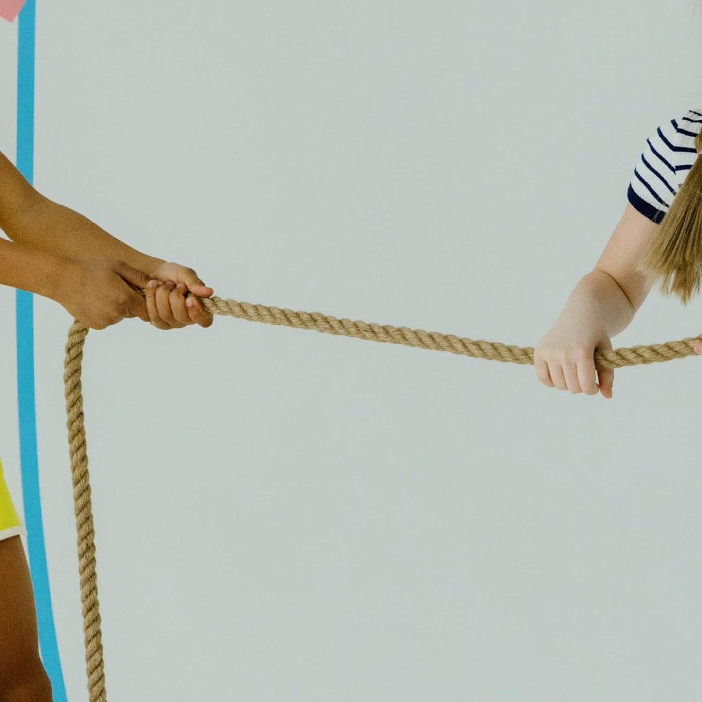 3/4 Inch Jute Rope 100 Ft, IMROPE Natural Rope Twisted 4 Strands for DIY Arts Crafts, Garden, Home Decorating, Hammock