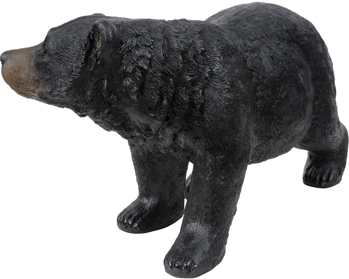 Black Forest Décor Black Bear Stroll Sculpture