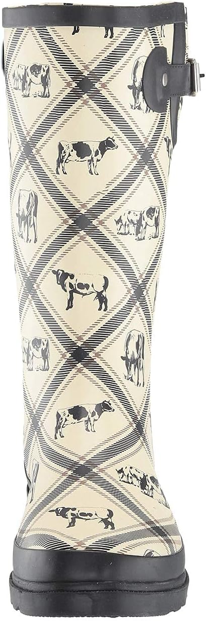 Western Chief Women's Tall Waterproof Rain Boot Outdoor Garden Shoes