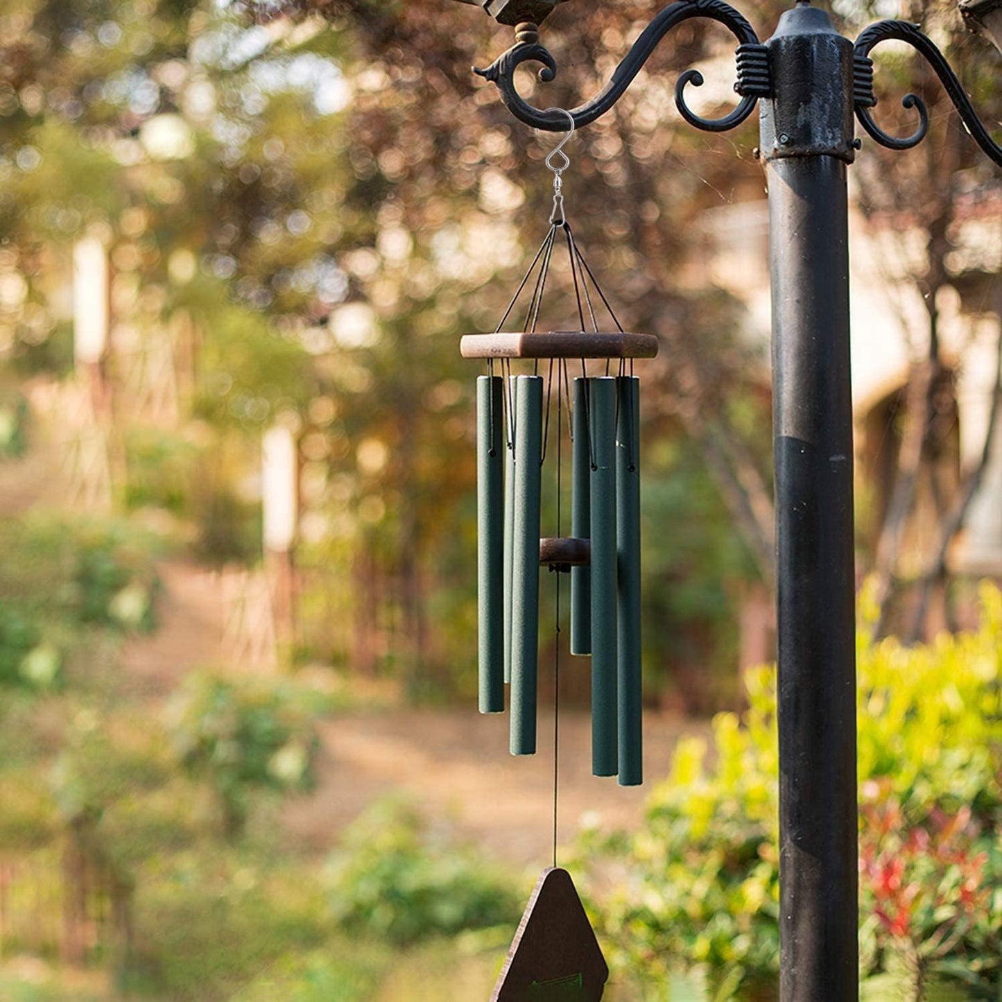 24 Pcs Swivel Clip Hanging Hooks, Stainless Steel 360 Degree Rotating Windsock Clips for Hanging Wind Chimes, Plants, Bird Feeder, Crystal, Birdcage