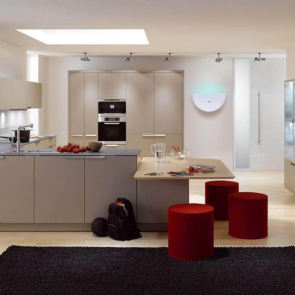 Faicuk WS108 Wall Sconce Fly Light Trap for Capturing Flies, Moths, Gnats, Mosquitos and Other Flying Insects - 13"x7.5"x5.5"(Wood Grain)