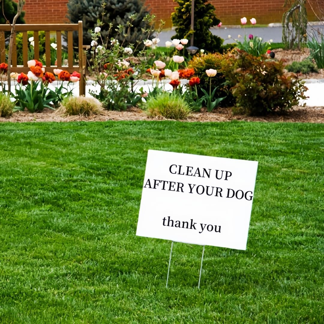 25 Pack Heavy Duty Metal H-Stakes H Frame Wire Stakes, 17'' x 7'' Yard Sign Stake for 4mm Corrugated Signs