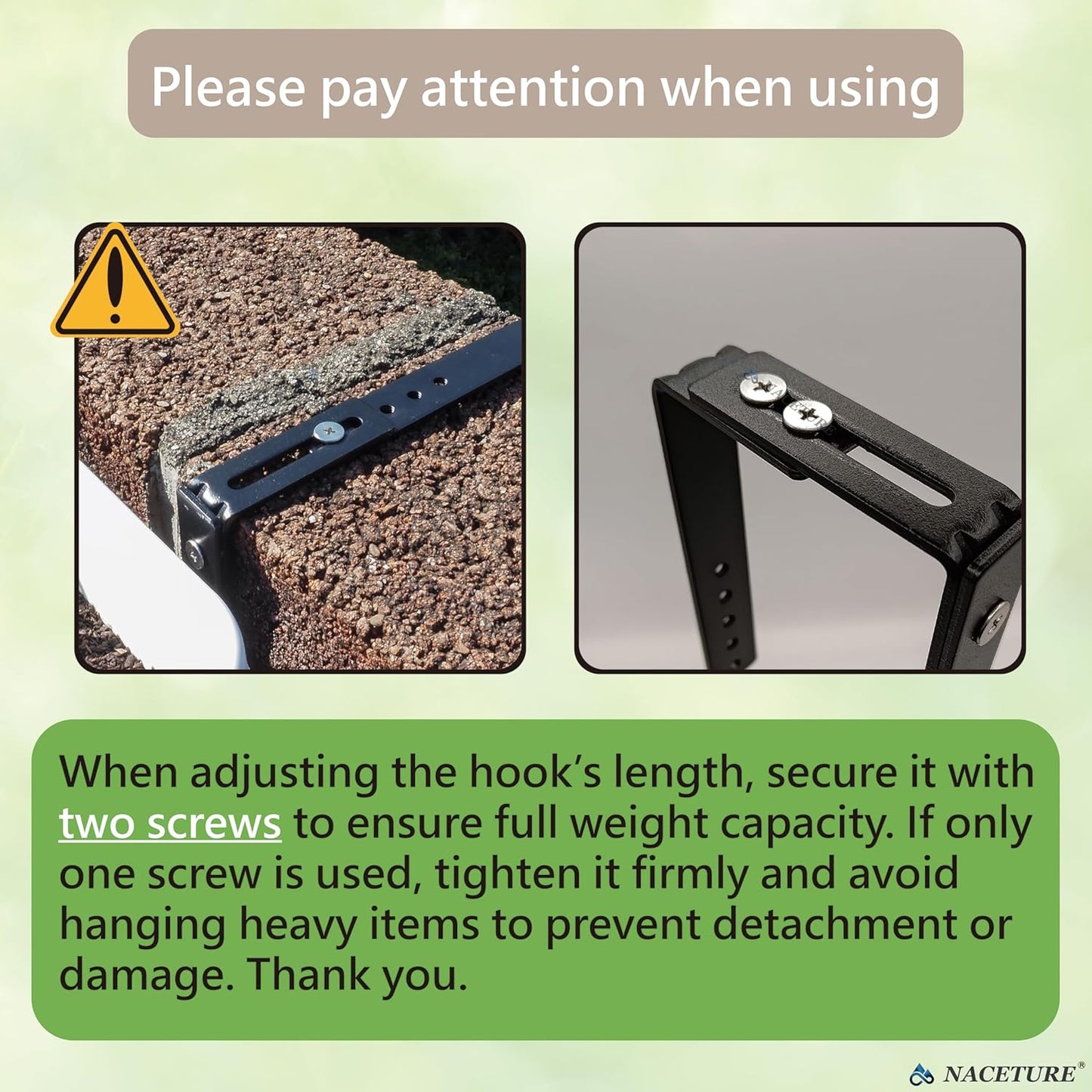 Window Box Brackets for Railing- 4 Pcs Adjustable Planter - Sturdy, Stable Flower Box Brackets for Railings, Balconies and Fences- Upright Railing Plant Holder (Black 4 Pack)