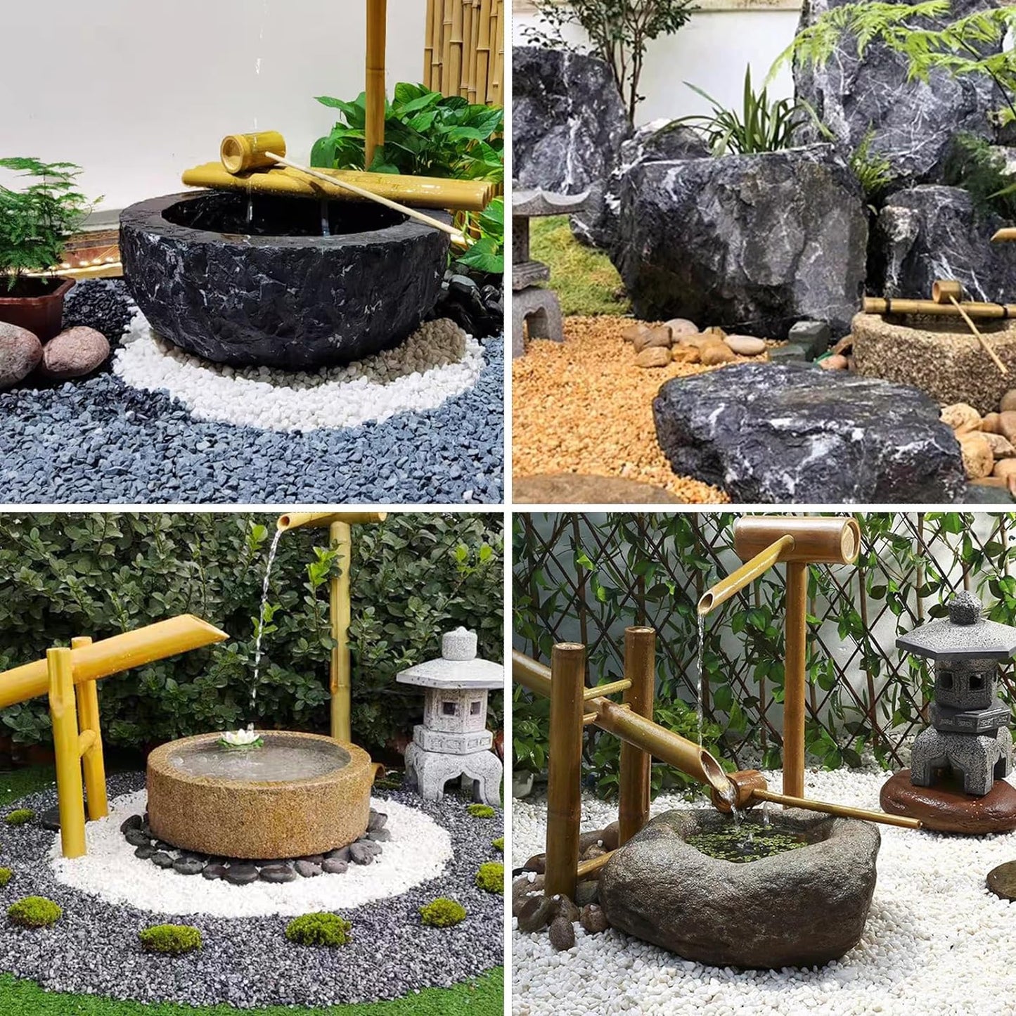 5lbs Mixed Color Pebbles for Plants, 3/8inch Small Rocks for Succulent Cactus Planters, Natural Polished Pebbles, River Rocks for Plants, Vases, Garden