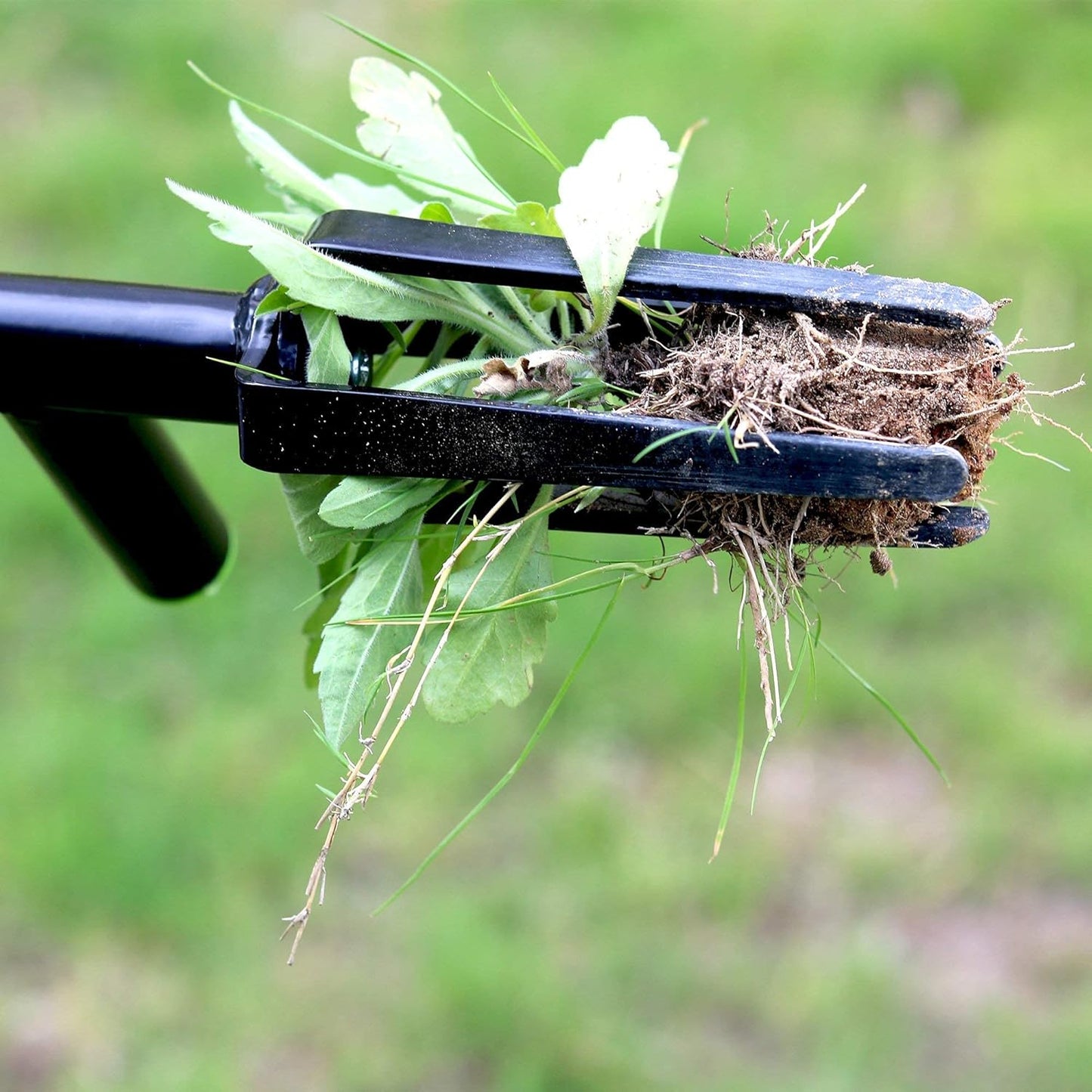FLORA GUARD Weed Puller, 40" Stand Up Weeder Hand Tool, Long Handle Garden Weeding Tool with 4 Claws, Weed Remover for Lawn, Yard, Garden, Dandelion Picker,Weeder Tool