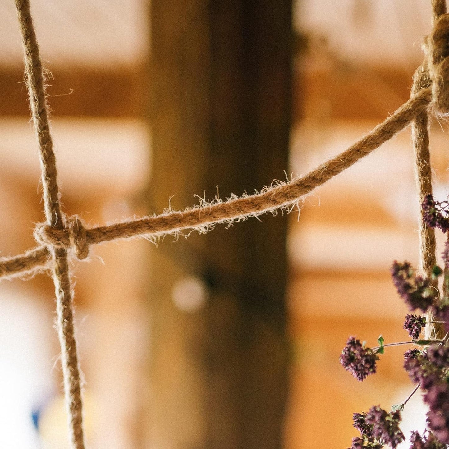 5mm x 500 Feet Natural Jute Rope, Twine for Gardening Tomato Climbing Plant Tie Floristry Crafts Gift Wrapping Packing Decor