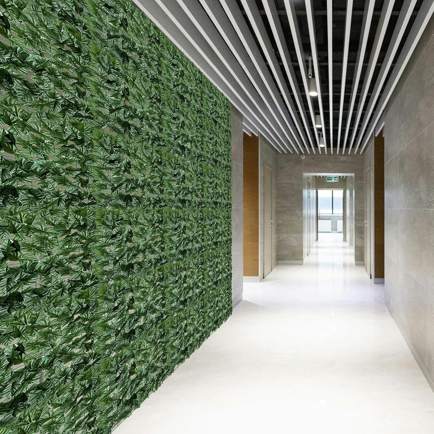 Artificial Ivy Privacy Fence Screen 60x100in Privacy Hedges Wall Faux UV-Anti Panel for Indoor Outdoor Garden Balcony Decor