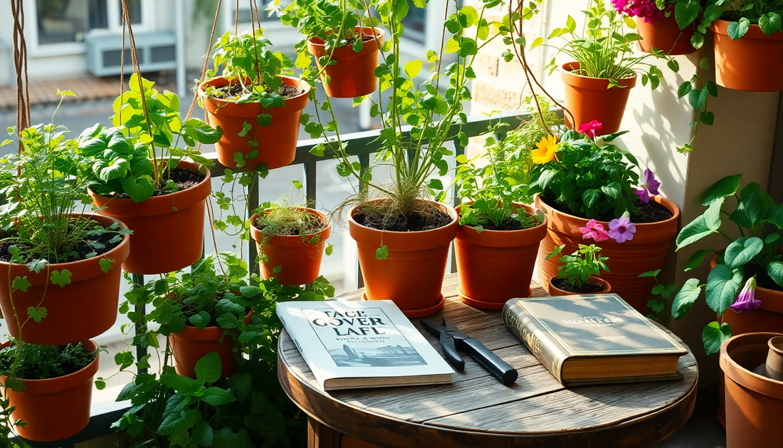Cultivating Oases: A Beginner's Guide to Balcony & Small-Space Gardening