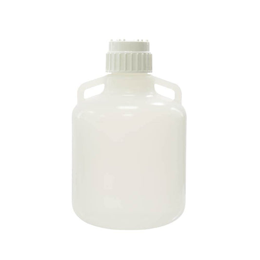 10L (2.5 Gallons) Round Carboys with Handles,Molded Graduations, Autoclavable PP Material, Heavy Duty Water Can, Lab, Home, Travel Liquid Storage, LVAA001