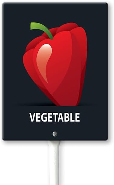 Eveokoki Aluminum Seed & Plant Labels - Plant Markes for Seedlings-Plant Tags for Pots - Garden Signs for Vegetable - Durable Markers for Plants Outdoor Waterproof - Garden Decor for Farmhouse