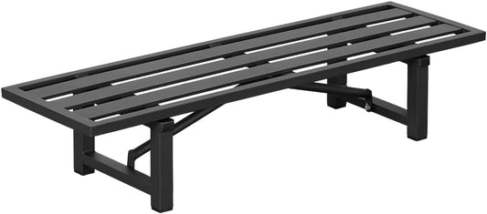 Plant Stand - Indoor/Outdoor Extra-Sturdy Aluminum Plant Stand with 300 LBS Capacity, L37.8 x W11.4 x H7.9 inch – Ideal for Patios, Gardens, Living Room Decoration