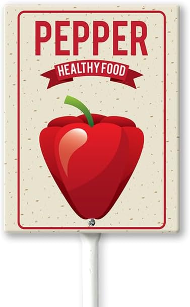 Eveokoki Aluminum Seed & Plant Labels - Plant Markes for Seedlings-Plant Tags for Pots - Garden Signs for Vegetable - Durable Markers for Plants Outdoor Waterproof - Garden Decor for Farmhouse