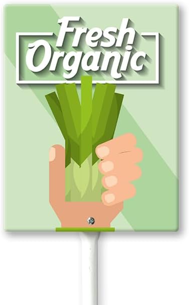 Eveokoki Aluminum Seed & Plant Labels - Plant Markes for Seedlings-Plant Tags for Pots - Garden Signs for Vegetable - Durable Markers for Plants Outdoor Waterproof - Garden Decor for Farmhouse