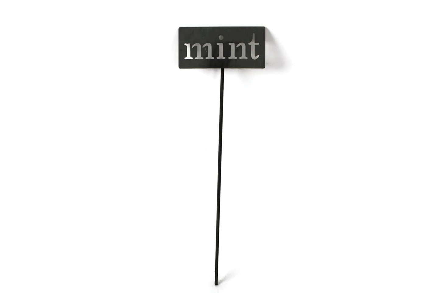 Classic Metal Garden Markers 19 Inches Tall (mint, Raw, Unfinished Steel (will rust with time))
