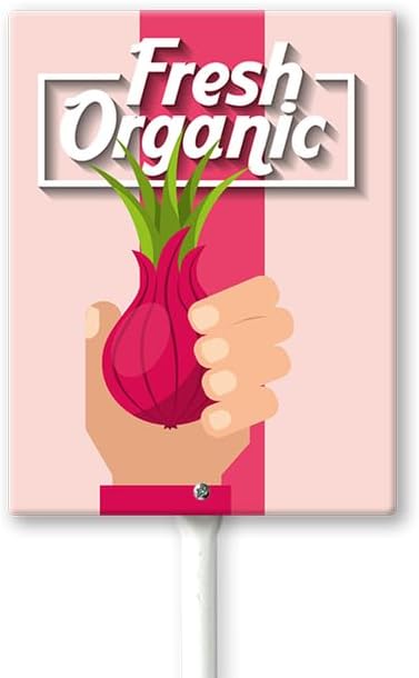 Eveokoki Aluminum Seed & Plant Labels - Plant Markes for Seedlings-Plant Tags for Pots - Garden Signs for Vegetable - Durable Markers for Plants Outdoor Waterproof - Garden Decor for Farmhouse