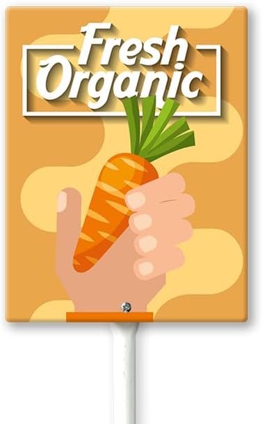 Eveokoki Aluminum Seed & Plant Labels - Plant Markes for Seedlings-Plant Tags for Pots - Garden Signs for Vegetable - Durable Markers for Plants Outdoor Waterproof - Garden Decor for Farmhouse