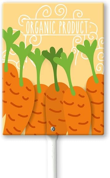 Eveokoki Aluminum Seed & Plant Labels - Plant Markes for Seedlings-Plant Tags for Pots - Garden Signs for Vegetable - Durable Markers for Plants Outdoor Waterproof - Garden Decor for Farmhouse