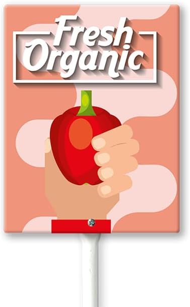 Eveokoki Aluminum Seed & Plant Labels - Plant Markes for Seedlings-Plant Tags for Pots - Garden Signs for Vegetable - Durable Markers for Plants Outdoor Waterproof - Garden Decor for Farmhouse