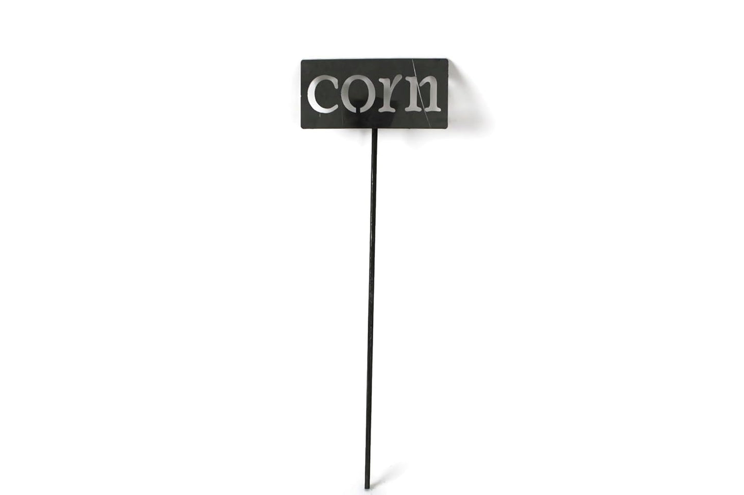 Classic Metal Garden Markers 19 Inches Tall (corn, Raw, Unfinished Steel (will rust with time))