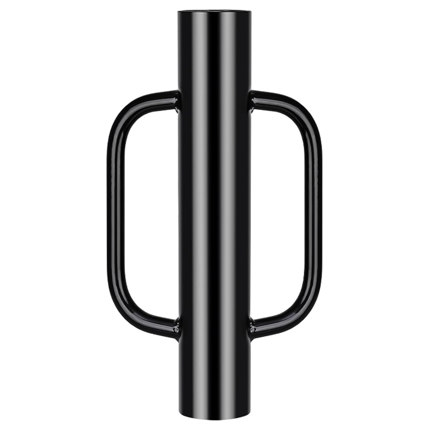 Gtongoko 12LB T Post Driver with Handles Heavy Duty Fence Post Driver Post Pounder for T-Posts，U Channel，Metal Post and Sign Post Pole Driver Tool,17 Inch Black