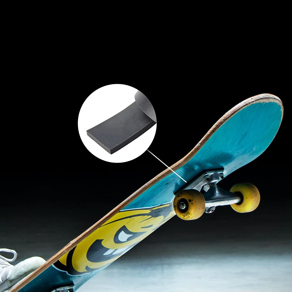 DOBTIM Rubber Strips 1/2(.500)" Thick X 2" Wide X 30" Long, Solid Rubber Rolls Use for Gaskets DIY Material, Supports, Sealing, Bumpers, Protection, Abrasion, Black