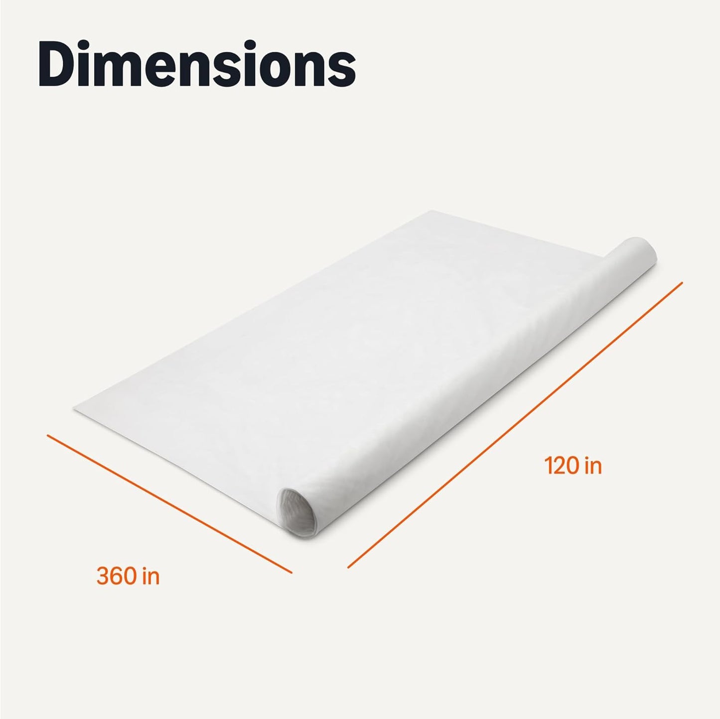 Amazon Basics Plant Covers, 10x30ft, White, 1-Pack