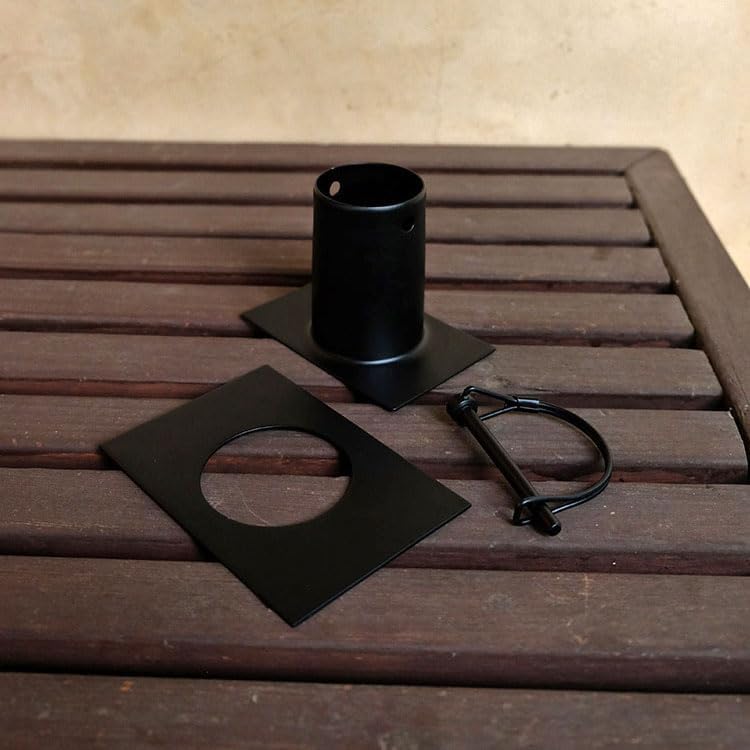 Nutshell Stores Kenchiku Rain Chain - Black - 8 Feet