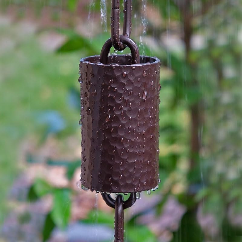 Nutshell Stores Kenchiku Rain Chain - Bronze - 20 Feet