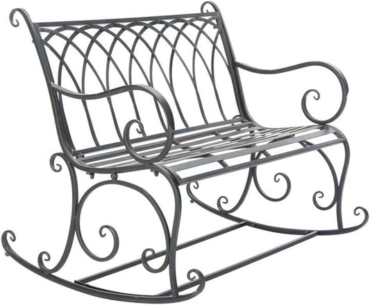 SAFAVIEH PAT5021A Outdoor Collection Ressi Pearl White Rock Bench
