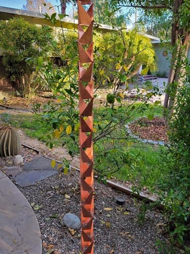 Nutshell Stores Origami Rain Chain - Copper - 9 Feet