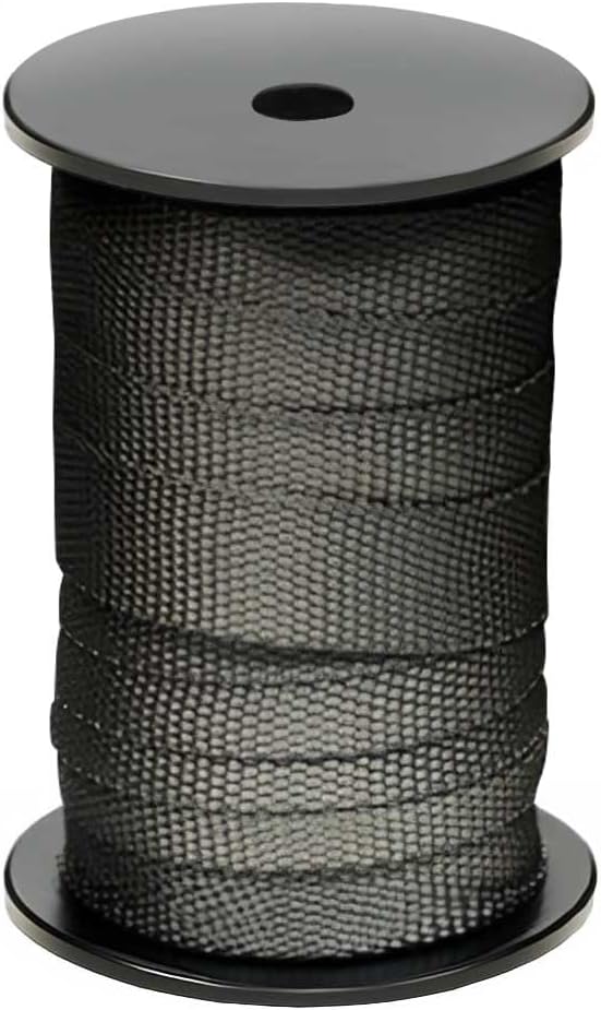 1 Roll 45 Feet Tree Tie Strap for Plant Support, Garden Strap for Outdoor Tree Straightening, Webbing Straps for Staking, 3/4 Inch Width Guying Material, 1500 Lbs Strength (Green) - 45 Feet