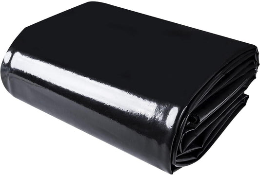 MYFAMIREA 10 FT x 13 FT Pond Liner, 20 Mil HDPE Pond Liner, Sun Resistant Preformed Easy Cutting Pond Liner Underlayment for Fish Koi Ponds, Garden Fountain, Waterfall Fish Pond