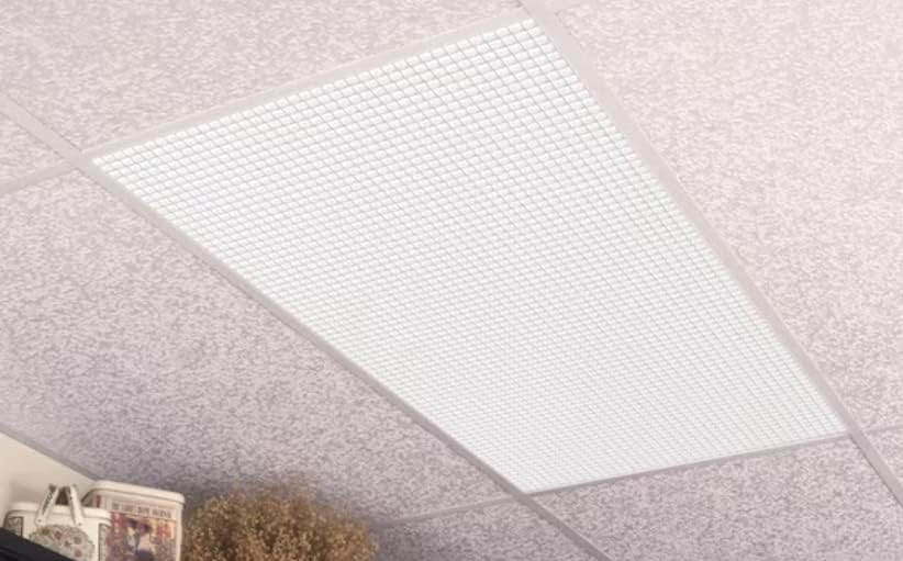 Fluorolite Plastics| Egg Crate Panel | Ceiling Diffuser | Polystyrene| Color -White | Nominal 24" x 48" with 1/2" x 1/2" x 3/8" Cell Size | 6 Pack