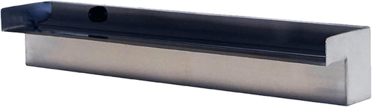 HALF OFF PONDS Steel Elegance 24" Stainless Steel Spillway - STE24-HOP