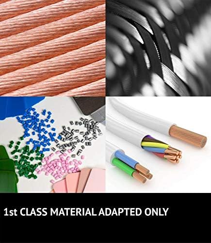 JAVEX Robotic Mower Boundary Wire Cable- Tinned Copper Heavy Duty Universal for Gardena, Husqvarvna, Worx and Other Lawn Auto-Mower Brands Installation Kit [3.4mm, 24x0.25mm] Green, 153M/500FT