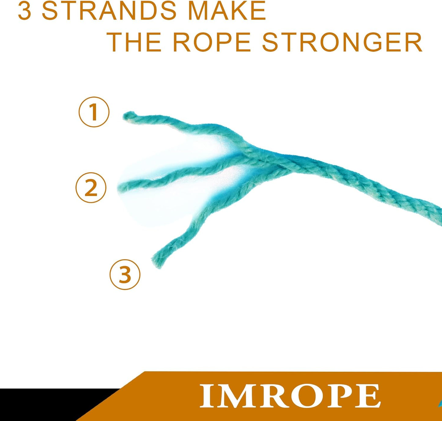 4mm x 100 Feet Blue Jute Rope, Twine for Gardening Tomato Climbing Plant Tie Floristry Crafts Gift Wrapping Packing Decor