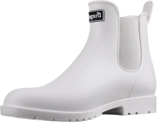 Asgard Women's Ankle Rain Boots Waterproof Chelsea Boots