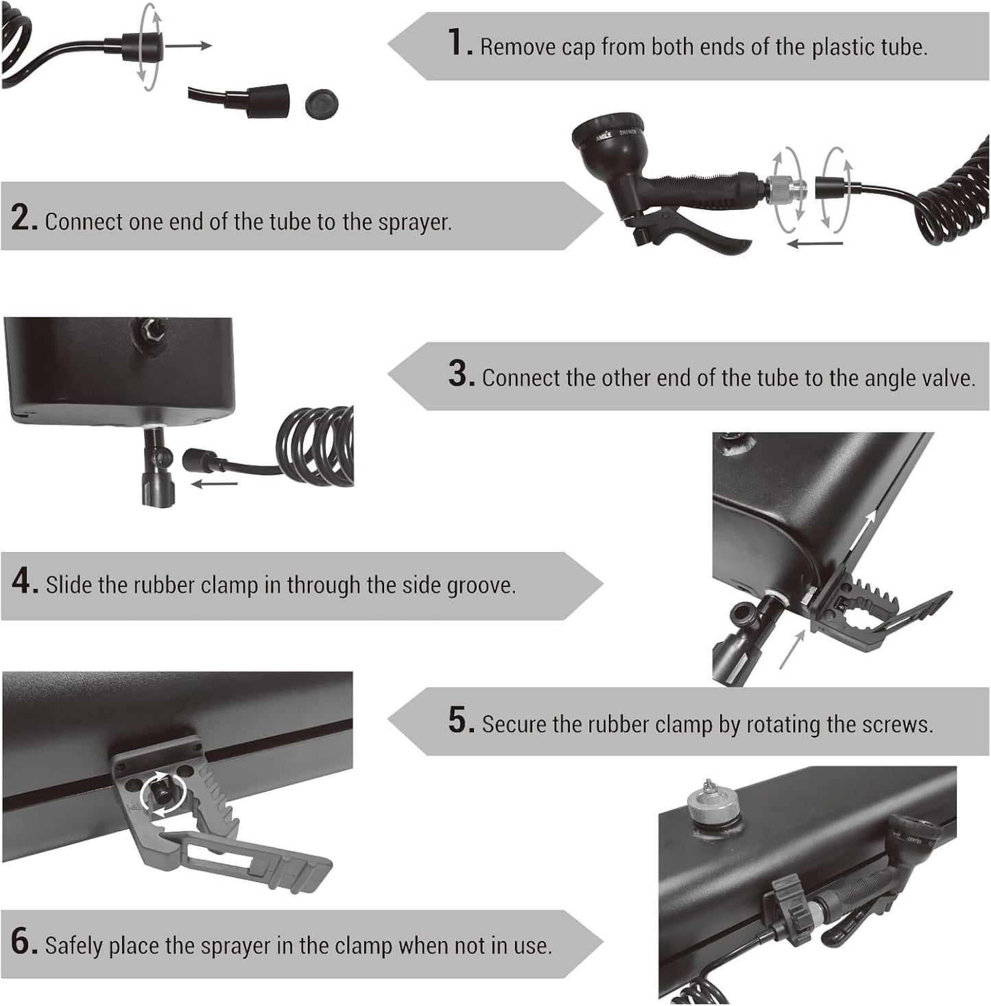 Pressurized Shower Water Tank 8 GL