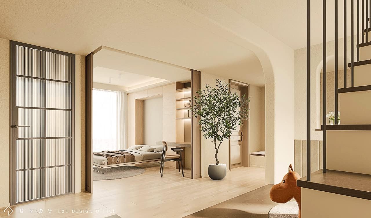 Artificial Tree Faux Olive Tree 7ft (82in,UV Protection 2289 Leaves) Tall Fake Olive Plant in Pot Fake Silk Tree Faux Plants Indoor