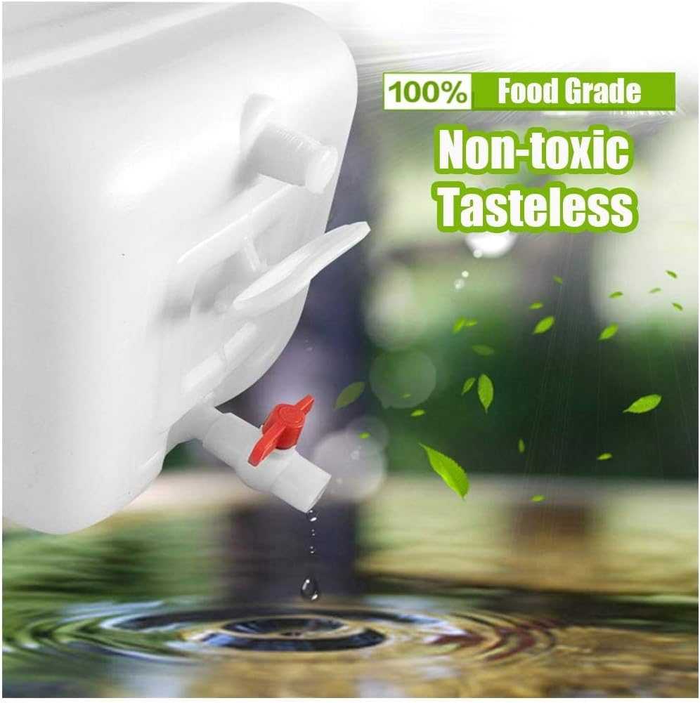 Water Storage Tank for Camping, Plastic Water Containers with Spigot for Emergency Water Storage Household Outdoor Camping Hiking Self-Driving Tour(Size:200L)