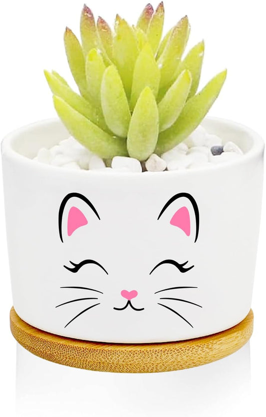 Window Garden Cat Planter Pots,Cat Loves Gifts for Women/Men/Housewarming/Wedding/Festival Birthday Gifts Planter Pots,Outdoors/Indoors,Window Decor,Garden Decor,Yard Decor,Home Decor,Office