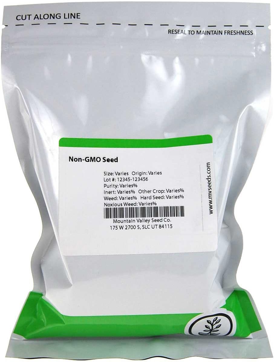 Buckwheat Seeds - 5 Lb ~60,000 Seeds - Organic, Non-GMO, Whole (Shell On) - Grow Buck Wheat Cover Crops, Microgreens, Lettuce