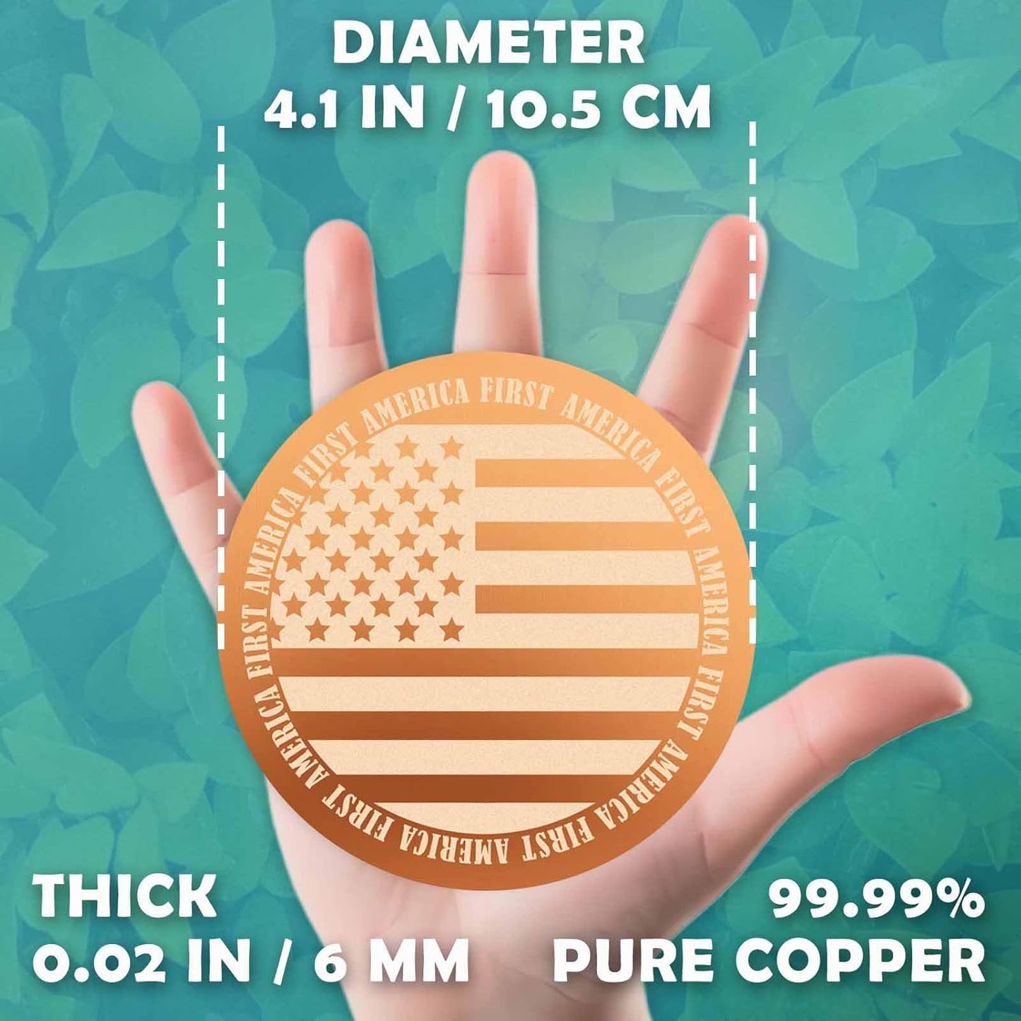 Upgraded 0.6mm/0.02in Bird Bath Copper Disk, Double Sided Frosted Pattern Copper Cleaning Disk, High Pure Copper Cleaner, Safe Clean Disc for Outdoor Birdbaths Bowl, All Season (2 PCS)