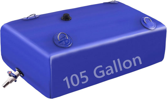 Water Tank, Water Storage Bladder, Portable Water Tank, Water Bladder Tank, Large Water Storage, Water Storage Containers for Camping, Garden, Emergency Water Storage Black