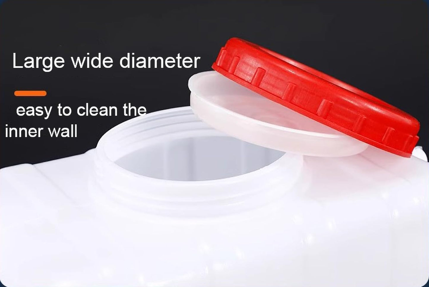 Water Tank Thick Water Containers Plastic Water Tank Water Storage Containers Outdoor Portable Hand Bucket Camping Hiking(Size:200L)