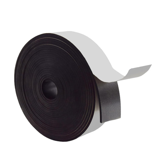 DOBTIM Neoprene Rubber Strips Self Adhesive 1/8 (.125)" Thick X 2" Wide X 25'Long, Solid Rubber Sheets, Rolls & Strips for Gaskets DIY, Sealing, Bumpers, Abrasion