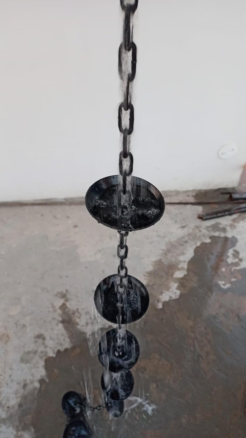 9 feet Long Rain Chain Gutters for Heavy Rain Water Chain Bowel rain Chain for Outside